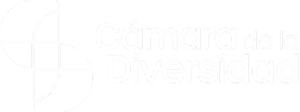 logo camara de la diversidad blanco