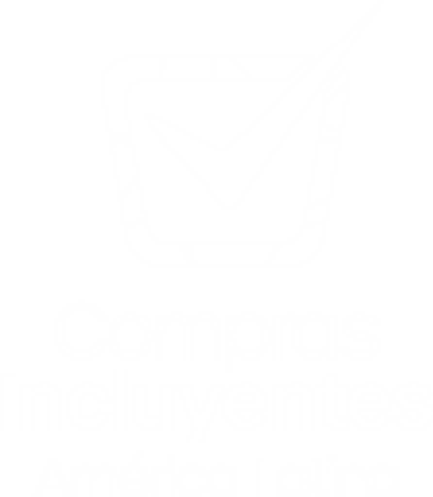 logo compras incluyentes blanco